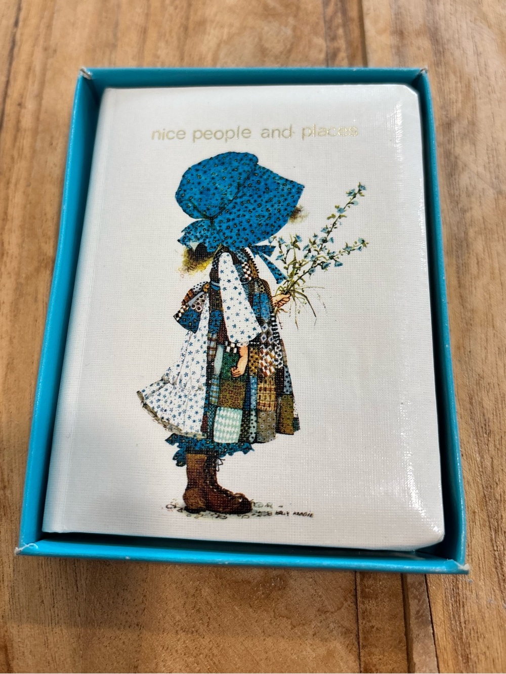 1970s Holly Hobbie Address Book American Greetings Retro Pocket Organizer NIB